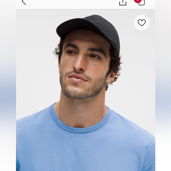 Lululemon Men's Organic Cotton Classic Fit T-Shirt-Washed Denim Color - Picture 2 of 5